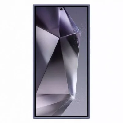 Cover Samsung S24 Ultra Silicone Case - Dark Violet